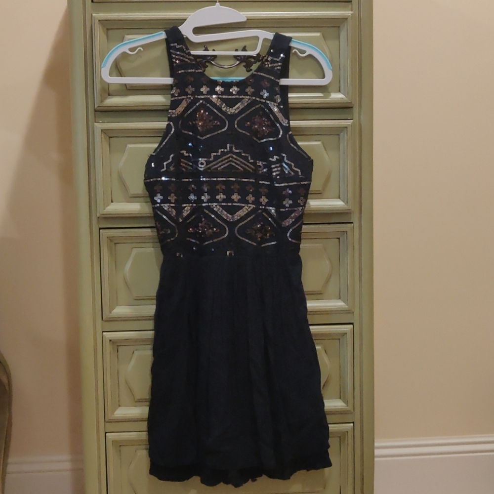 Hollister Sequence Navy Dress